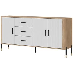 Komoda Dante DT07 dub cremona/bílá obraz