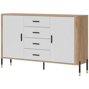 Komoda Dante DT09 dub cremona/bílá obraz