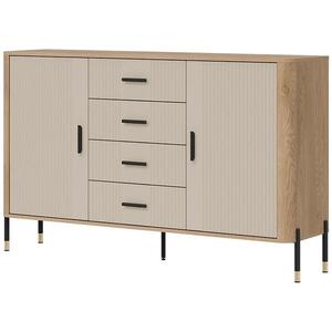 Komoda Dante DT09 dub cremona/kašmír obraz