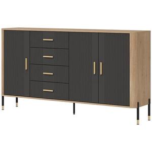 Komoda Dante DT10 dub cremona/antracit obraz