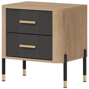 Noční stolek Dante Dt21 dub cremona/ antracit obraz