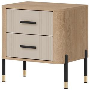 Noční stolek Dante Dt21 dub cremona/kašmír obraz