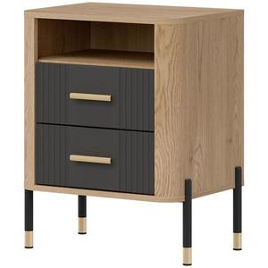 Noční stolek Dante Dt22 dub cremona/antracit obraz