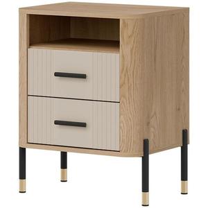 Noční stolek Dante Dt22 dub cremona/kašmír obraz