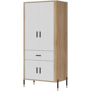 Skříň Dante DT16 dub cremona/bílá obraz