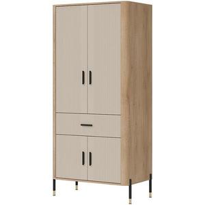 Skříň Dante DT16 dub cremona/kašmír obraz