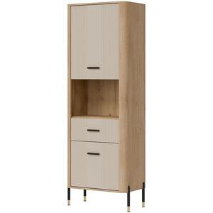 Skříňka Dante L/P DT15 dub cremona/kašmír obraz