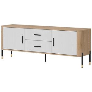 Tv stolek Dante DT01 dub cremona/bílá obraz