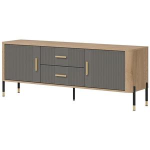 Tv stolek Dante DT01 dub cremona/šedá obraz