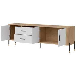 Tv stolek Dante DT02 dub cremona/bílá obraz