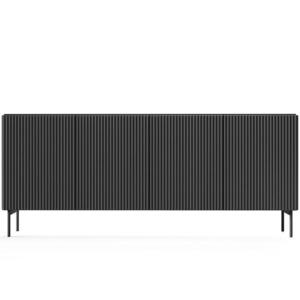 Komoda Multi B 195 4D černá obraz