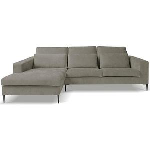 Rohová sedací souprava Roma Mini Sereno 685 šedá béžová L obraz