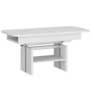 Konferenční stolek Cortado CRTT03 se zvedákem bílý alpský obraz