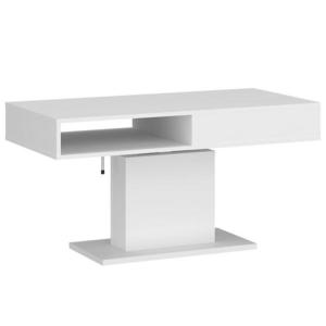 Konferenční stolek Cortado CRTT04 1S se zvedákem bílý alpský obraz