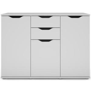 Komoda Ines 2S 3D bílá obraz
