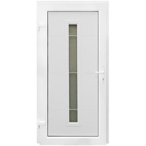 Vchodové dveře Pula D36 98x198x7 90L bílá obraz