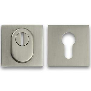 Rozeta vnitřní čtvercová C401 nikl obraz