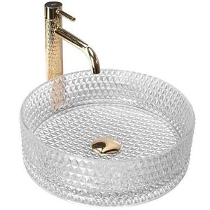 Umyvadlo na desku Cristal Transparent 07RU+REA-U9670 obraz