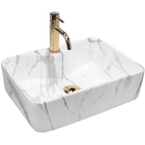 Umyvadlo na desku Kelly Marmo 07RU+REA-U5052 obraz
