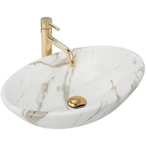 Umyvadlo na desku Pamela Aiax Shiny 07RU+REA-U9685 obraz