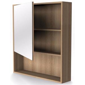 Skříňka se zrcadlem Nikki 60 dub obraz