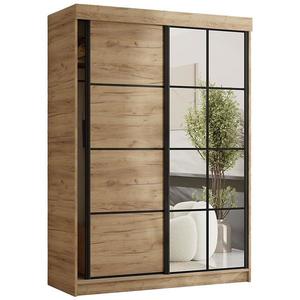 Skříň Tanger se zrcadlem 167 dub craft zlatý obraz