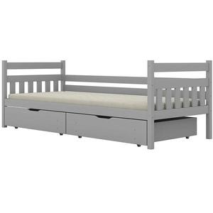 Postel Dawid velké zásuvky 80x180 šedá obraz