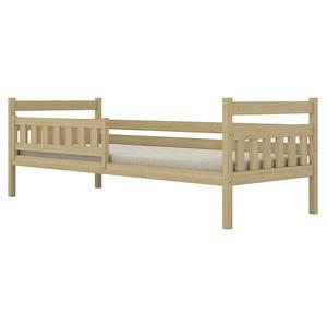 Postel Dawid standard + zábrana 90x180 přírodní, nelakovaná obraz