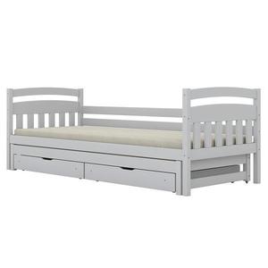 Postel Tosia přistýlka + zásuvky 80x200 bílá obraz