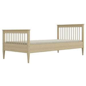 Postel Emilia 80x200 přírodní, nelakovaná obraz