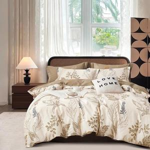 Povlečení bavlněný satén ALBS-01369B 160x200 Lasher obraz