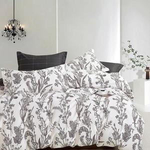 Povlečení bavlněný satén ALBS-0136B 160x200 Lasher obraz