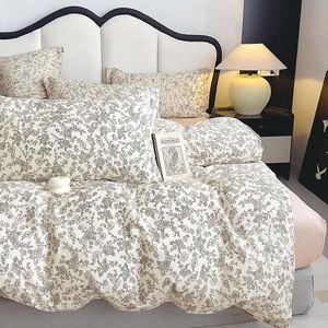 Povlečení bavlněný satén ALBS-01367B 140x200 Lasher obraz