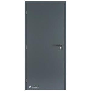 Protipožární dveře Lume Extra 1K CPL antracit N 80 L Fab obraz