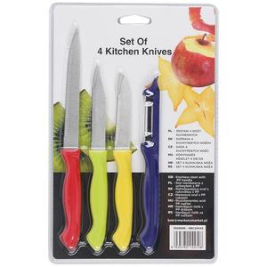 Sada 4 kuchyňských nožů obraz
