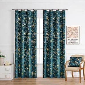 Závěs na pásce INESS 2504-4/210GSM 140x250 tyrkysový obraz