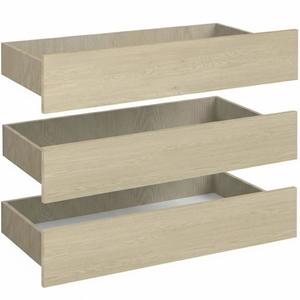 Sada zásuvek do šatní skříně Braga 1 (3 KS) dub cremona obraz