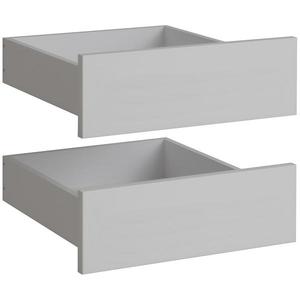 Sada zásuvek do šatní skříně Braga 2 (2 KS) platinovo šedá obraz