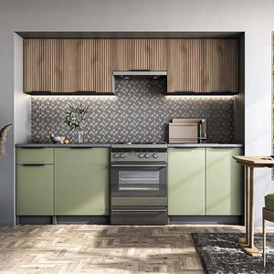 Kuchyňská linka Ksenia 240 zb ořech/pistacie/antracit obraz