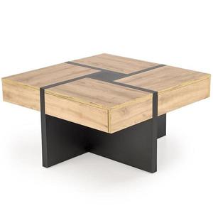 Konferenční stolek Sevilla dub craft/černá obraz