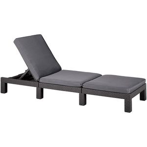 KETER Zahradní lehátko TONIA | grafit obraz