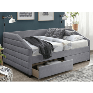 Signal Postel NADIA Velvet | 120 x 200 cm Barva: Sivá / Tap. 142 obraz