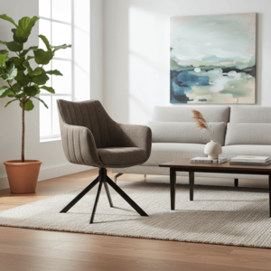 Signal Židle AZALIA BREGO | olivová obraz