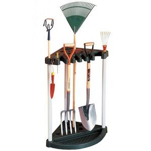 KETER Rohový regál na nářadí GARDEN TOOL | černý obraz