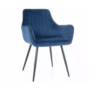 Signal Jídelní židle APPLE VELVET | granátová obraz