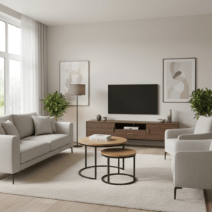 Signal Sada konferenčních stolků AMARO | dub obraz