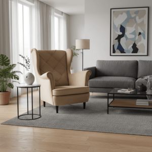 Signal Křeslo LADY VELVET | béžová obraz