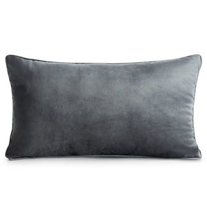 ArtFir Polštář GAJA 3 | tmavě šedá 30 x 50 cm obraz
