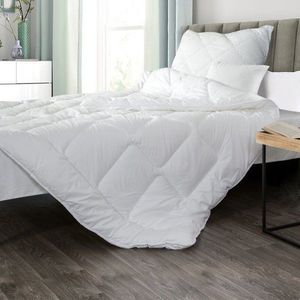 ArtFir Celoroční přikrývka GOLD | bílá 160 x 200 cm obraz