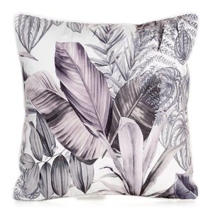 ArtFir Povlak na polštář DAVOS 2 | fialová/šedá 45 x 45 cm obraz